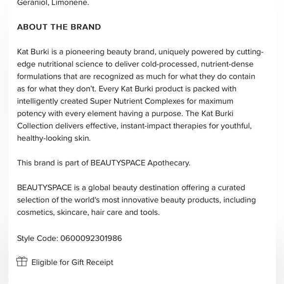 Kat Burki Nutrient C Eye Cream - Picture 8 of 9